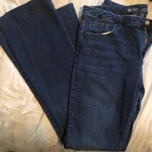 16/33R High Rise Flare Jeans